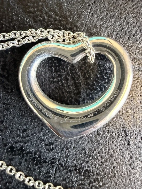 Tiffany & Co. Open Heart Necklace - Picture 2 of 8